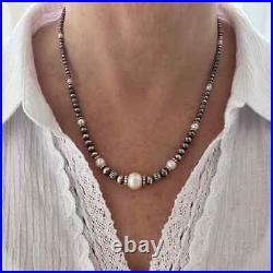 10mm Graduated White Pearl & Sterling Silver AAA Grade Formal Elegant Necklace