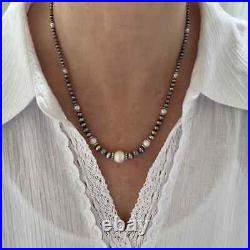 10mm Graduated White Pearl & Sterling Silver AAA Grade Formal Elegant Necklace