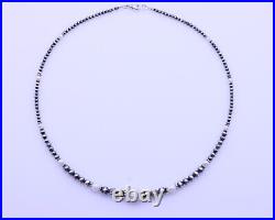 10mm Graduated White Pearl & Sterling Silver AAA Grade Formal Elegant Necklace