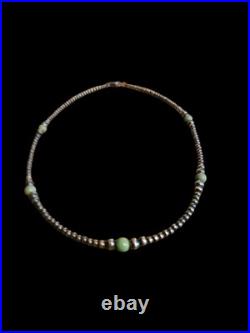 4-8mm Navajo Pearls Necklace 925 Sterling Silver Real Genuine Navajo Pearls 18in 4-8mm Navajo Pearls Necklace 925 Sterling Silver Real Genuine Navajo Pearls 18in