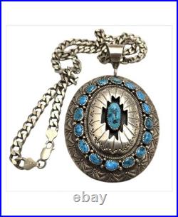 94.8gr! Depleted Mine Wilbur Musket Navajo Sterling Silver Necklace 94.8gr! Depleted Mine Wilbur Musket Navajo Sterling Silver Necklace