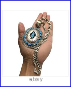94.8gr! Depleted Mine Wilbur Musket Navajo Sterling Silver Necklace 94.8gr! Depleted Mine Wilbur Musket Navajo Sterling Silver Necklace