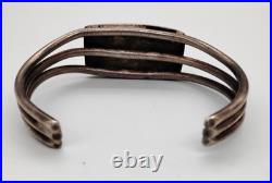 Adorable Navajo Cuff Bracelet Sterling Silver, Turquoise 6 Adorable Navajo Cuff Bracelet Sterling Silver, Turquoise 6