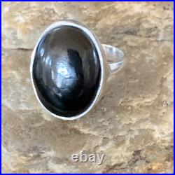 Black Onyx Navajo Sterling Silver Ring Size 8 11726 Black Onyx Navajo Sterling Silver Ring Size 8 11726