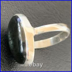 Black Onyx Navajo Sterling Silver Ring Size 8 11726 Black Onyx Navajo Sterling Silver Ring Size 8 11726