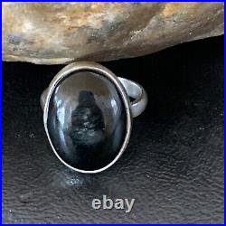 Black Onyx Navajo Sterling Silver Ring Size 8 11726 Black Onyx Navajo Sterling Silver Ring Size 8 11726