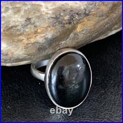 Black Onyx Navajo Sterling Silver Ring Size 8 11726 Black Onyx Navajo Sterling Silver Ring Size 8 11726