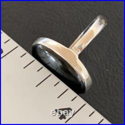 Black Onyx Navajo Sterling Silver Ring Size 8 11726 Black Onyx Navajo Sterling Silver Ring Size 8 11726