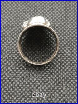 CAROL FELLY Native American Navajo Storytelling Sterling Silver size 6.25 ring
