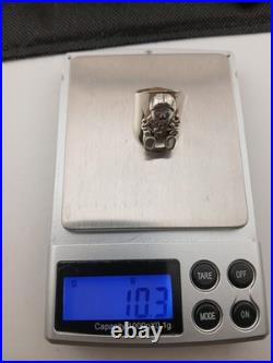 CAROL FELLY Native American Navajo Storytelling Sterling Silver size 6.25 ring