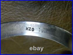 Cippy Crazy Horse Sturdy Sterling Cuff Bracelet COCHITI PUEBLO 6-1/2 35.6 GRAM
