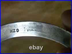 Cippy Crazy Horse Sturdy Sterling Cuff Bracelet COCHITI PUEBLO 6-1/2 35.6 GRAM