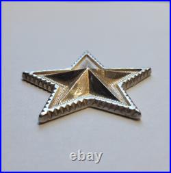 Cody Sanderson Navajo 925 Sterling Silver Star Unique Display Collectible Piece