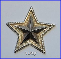 Cody Sanderson Navajo 925 Sterling Silver Star Unique Display Collectible Piece