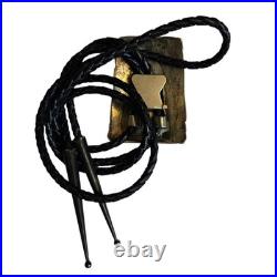 Depleted Vintage Navajo Sleeping Beauty Turquoise Sterling Silver Bolotie