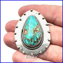 Draft American Southwest Womens Pendant Sterling Silver Turquoise