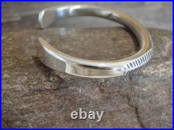 Heavy Native American Sterling Silver Bracelet by Tahe Heavy Native American Sterling Silver Bracelet by Tahe