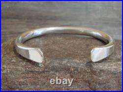 Heavy Native American Sterling Silver Bracelet by Tahe Heavy Native American Sterling Silver Bracelet by Tahe