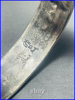 Important Vintage Navajo Ortega Shop Navajo Turquoise Sterling Silve Rbracelet
