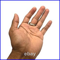 Impressive Genieve Werito VINTAGE NAVAJO STERLING SILVER BUFFALO RINGsz11