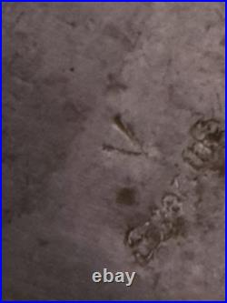 Jake Verdy Navajo Sterling Silver Turquoise Cluster Watch Cuff Signed V NM 1990s