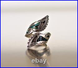 Jock Favour Silver Ring Zuni Native American Navajo Style (Size 9-10)