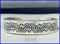 Lesonder Tahe Navajo Sterling Silver Bracelet