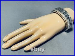 Lesonder Tahe Navajo Sterling Silver Bracelet