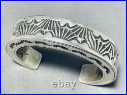 Lesonder Tahe Navajo Sterling Silver Bracelet