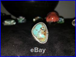 Lot Of 8 Sterling Silver Turquoise Navajo Shell Henry Thomas Shay Rex