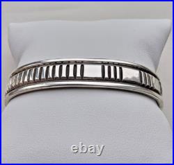Mary And Ken Bill Navajo 925 Sterling Silver Cuff Bracelet Mary And Ken Bill Navajo 925 Sterling Silver Cuff Bracelet