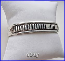 Mary And Ken Bill Navajo 925 Sterling Silver Cuff Bracelet Mary And Ken Bill Navajo 925 Sterling Silver Cuff Bracelet
