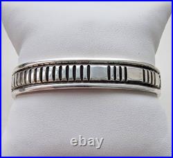 Mary And Ken Bill Navajo 925 Sterling Silver Cuff Bracelet Mary And Ken Bill Navajo 925 Sterling Silver Cuff Bracelet
