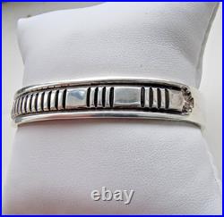 Mary And Ken Bill Navajo 925 Sterling Silver Cuff Bracelet Mary And Ken Bill Navajo 925 Sterling Silver Cuff Bracelet