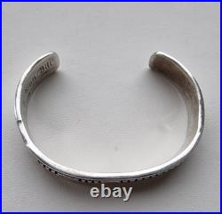 Mary And Ken Bill Navajo 925 Sterling Silver Cuff Bracelet Mary And Ken Bill Navajo 925 Sterling Silver Cuff Bracelet