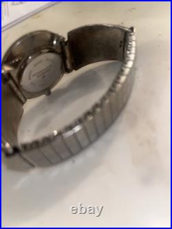 Morita Wristwatch with period native american Sterling