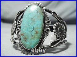 Museum Authentic Vintage Navajo Royston Turquoise Sterling Silver Bracelet