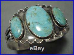 Museum Vintage Navajo Royston Turquoise Sterling Silver Bracelet Old