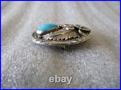 NAVAJO STEVE FRANCISCO TURQUOISE Pendant 925 Sterling Silver NAVAJO STEVE FRANCISCO TURQUOISE Pendant 925 Sterling Silver