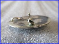 NAVAJO STEVE FRANCISCO TURQUOISE Pendant 925 Sterling Silver