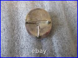 NAVAJO STEVE FRANCISCO TURQUOISE Pendant 925 Sterling Silver