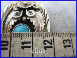 NAVAJO STEVE FRANCISCO TURQUOISE Pendant 925 Sterling Silver