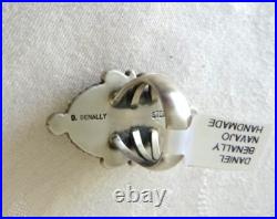 NWT Navajo Daniel Benally Bumble Bee Jasper 1.5 Ring 925 Sterling Silver Sz 7