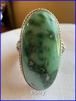 Native- A. Jake- Sonoran Gold Ring. Solid 925 Sterling Silver- Sz 9