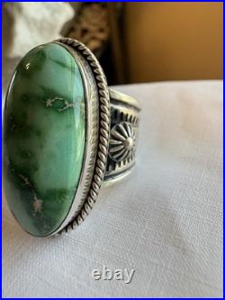 Native- A. Jake- Sonoran Gold Ring. Solid 925 Sterling Silver- Sz 9