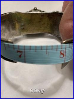 Native American Legacy Concho Sterling Silver Turquoise Watch