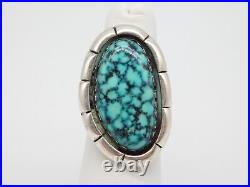 Native American Navajo Indian Mary Marie Yazzie Sterling Silver Turquoise Ring