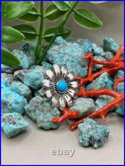 Native American Navajo Turquoise Sterling Silver ring jewelry
