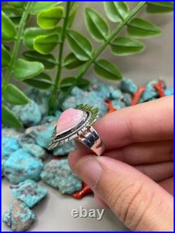 Native American Navajo natural stone Sterling Silver ring jewelry