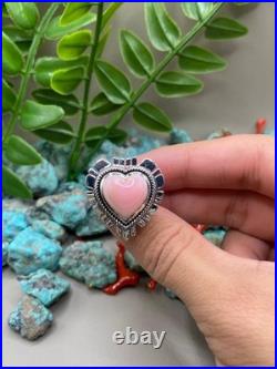 Native American Navajo natural stone Sterling Silver ring jewelry